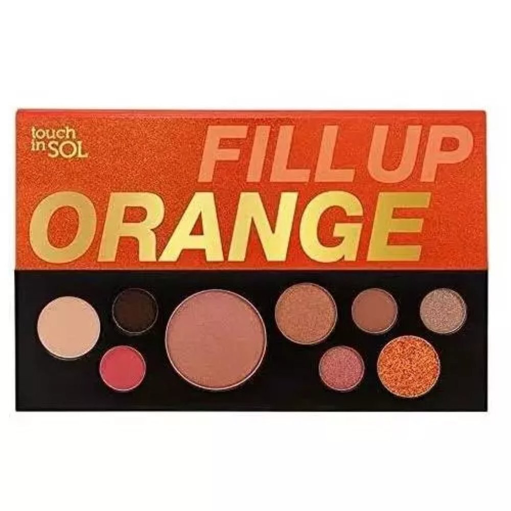 Touch In Sol Fill Up Orange Eyeshadow Palette